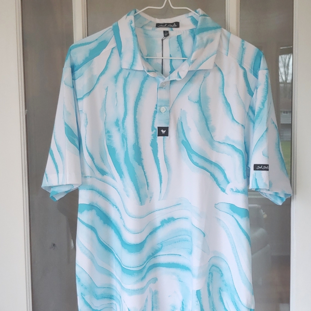 Mens Bad Birdie Golf Shirt Size Large